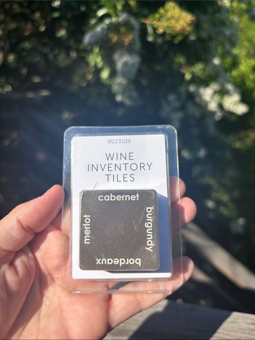 Wine Inventory Tiles For SubZero Refrigerators. New 15 Tiles
